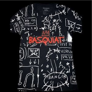 Reason Black and White Graphic Tee